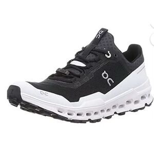 ON Running Womens Cloudultra Mesh Black White Trainers Size 8